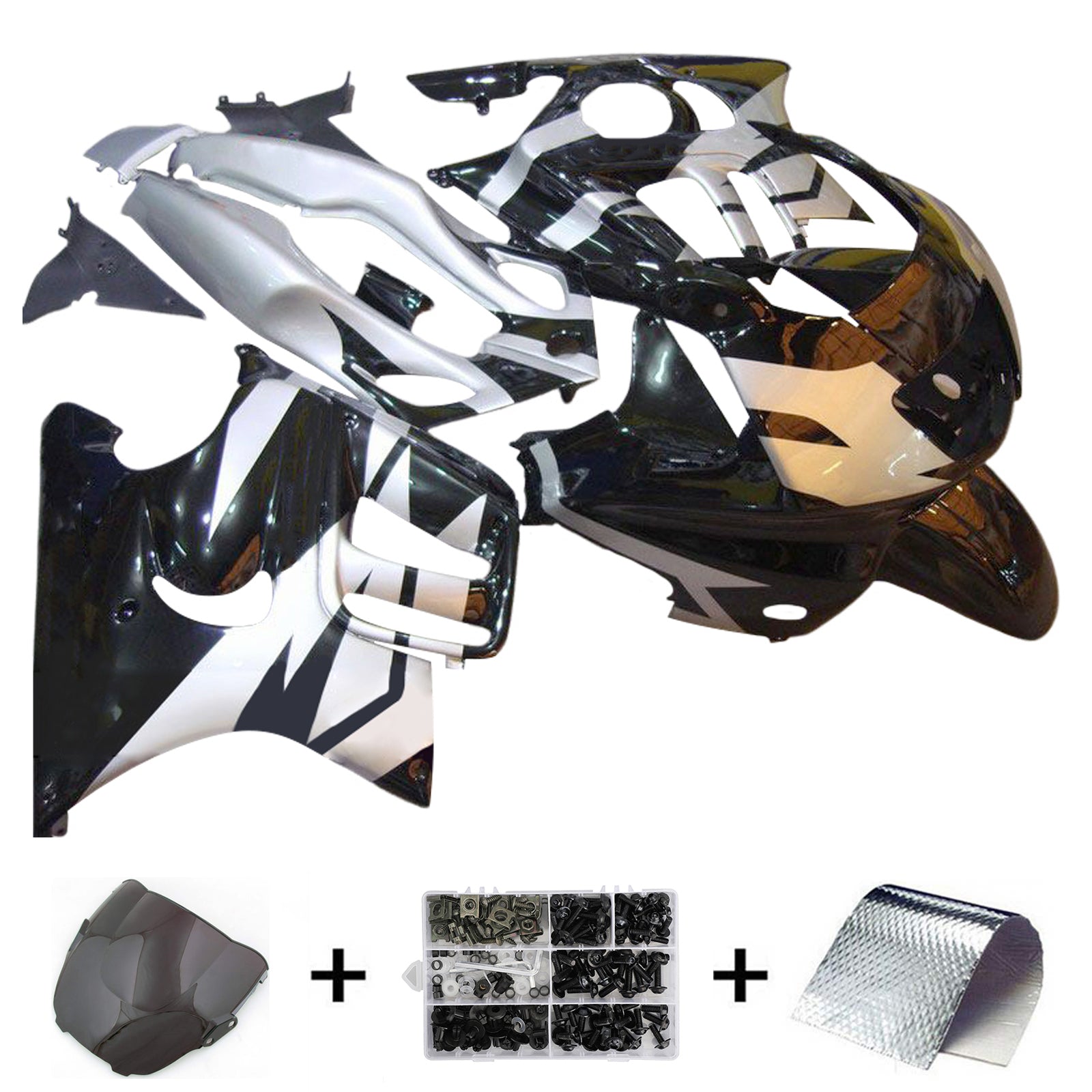 1995-1996 Honda CBR600 F3 injectiekuipset ABS kunststof carrosserie