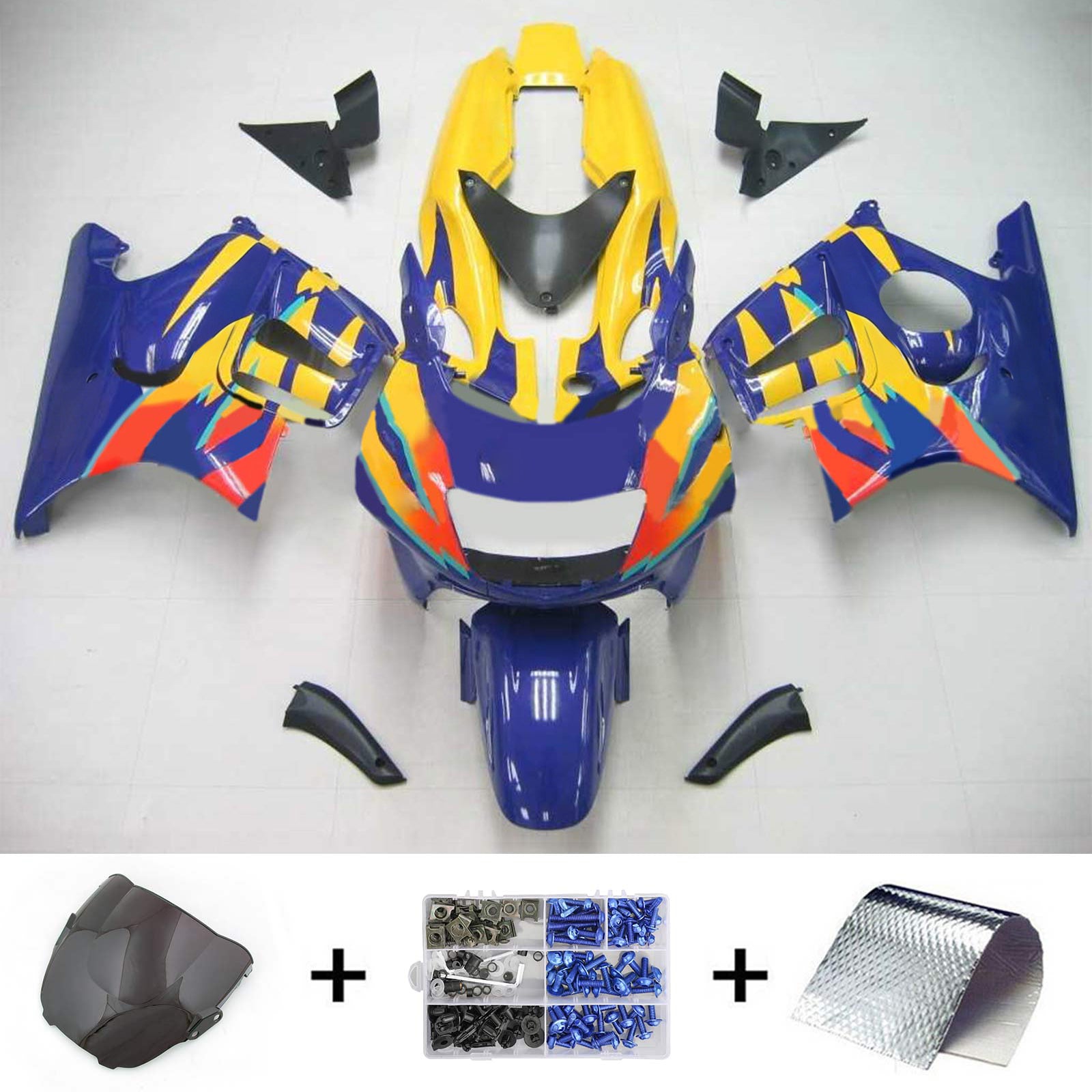 Kit de carénage Amotopart Honda CBR600 F3 1997-1998