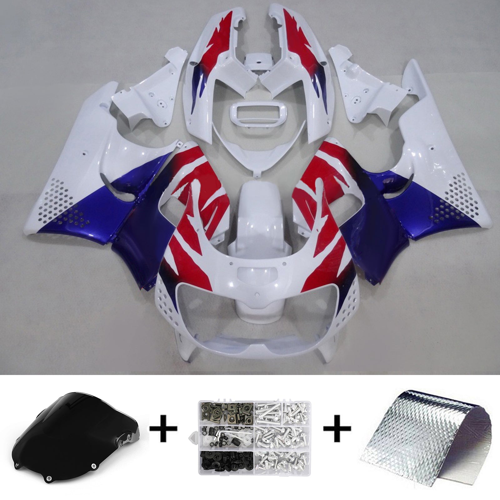 1994-1995 Honda CBR900RR 893 ABS kunststof carrosserie-injectiekuipset