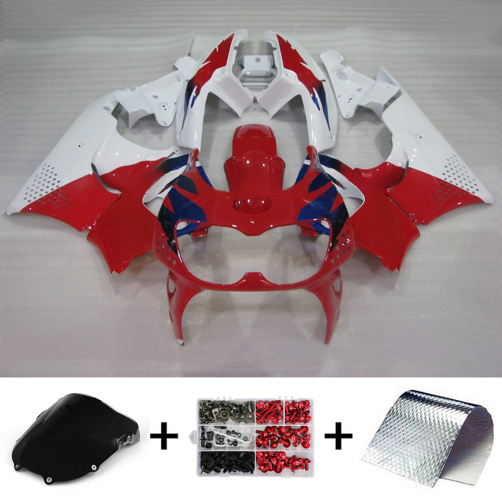 Kit carenatura iniezione carrozzeria in plastica ABS Honda CBR900RR 893 1994-1995