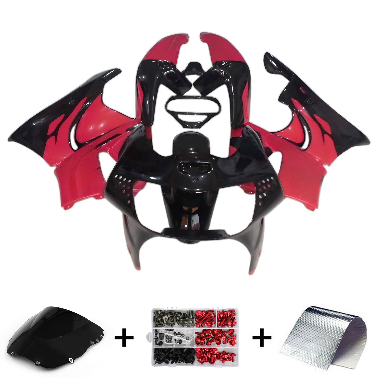 Kit carenatura iniezione carrozzeria in plastica ABS Honda CBR900RR 919 1998-1999