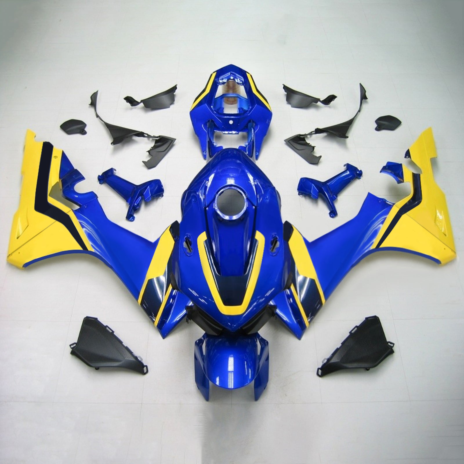 Amotopart Honda CBR1000RR 2017-2025 Kit carena carrozzeria in plastica ABS