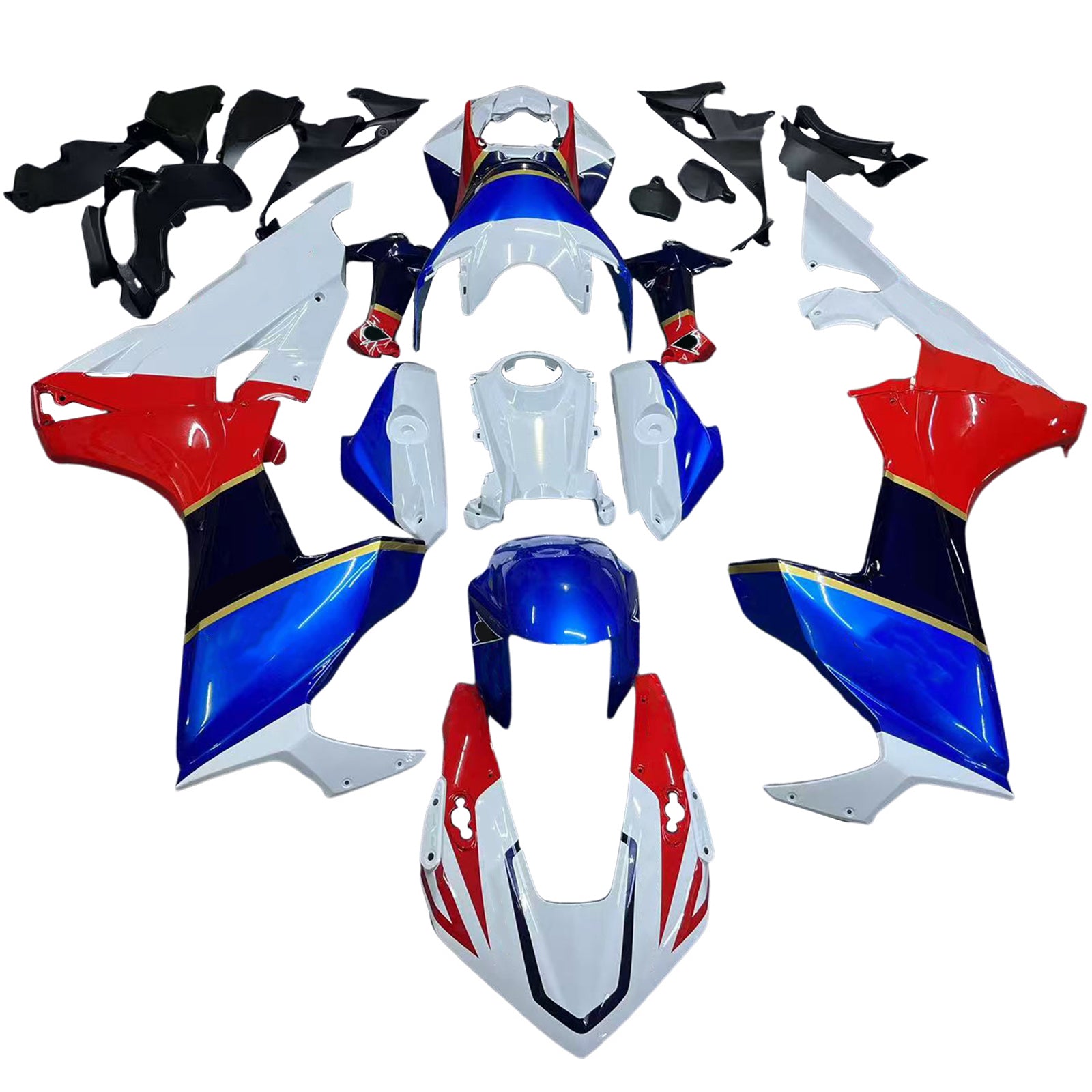 Amotopart Honda CBR1000RR 2017-2025 ABS kunststof carrosseriekuipset