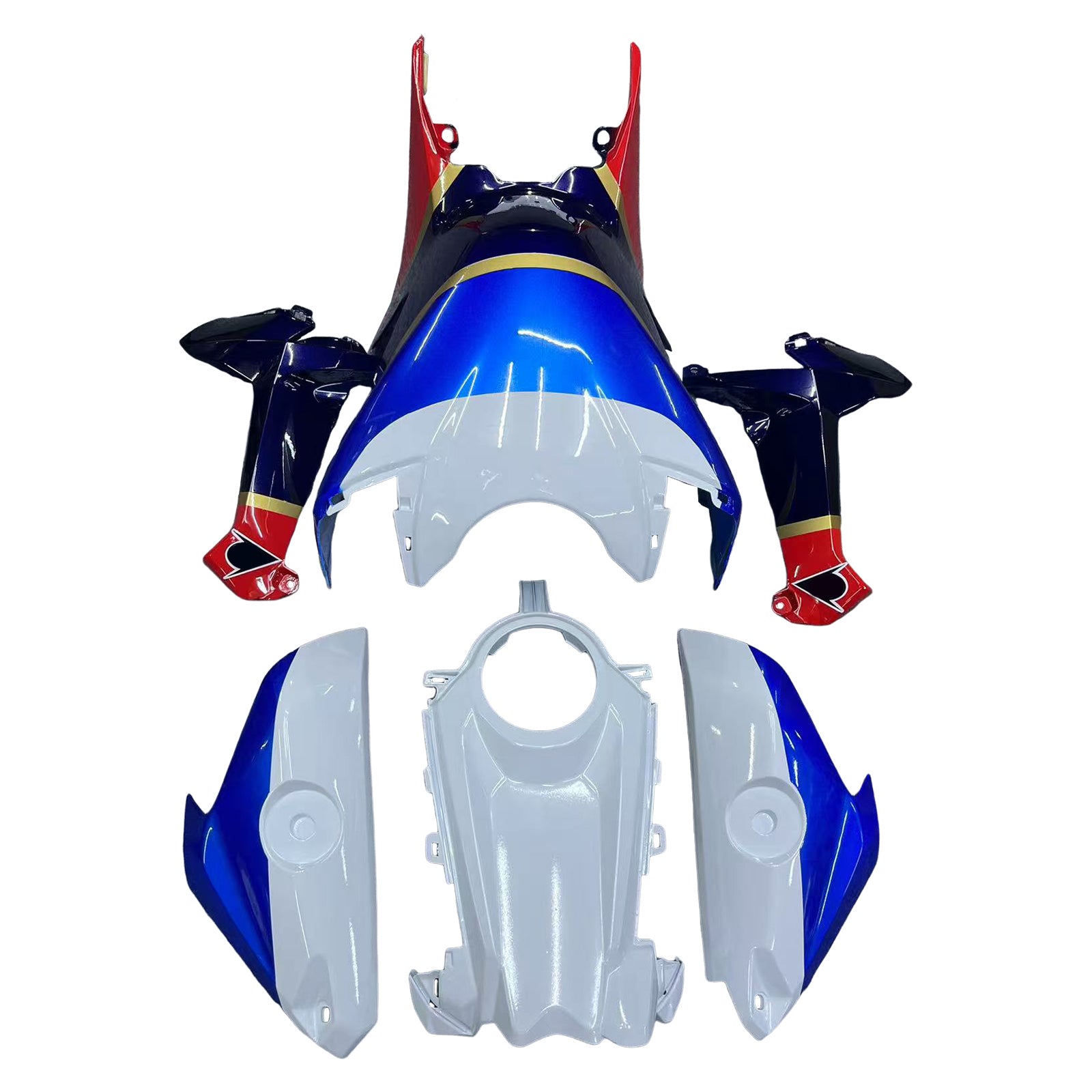 Amotopart Honda CBR1000RR 2017-2025 Kit Carénage Carrosserie Plastique ABS