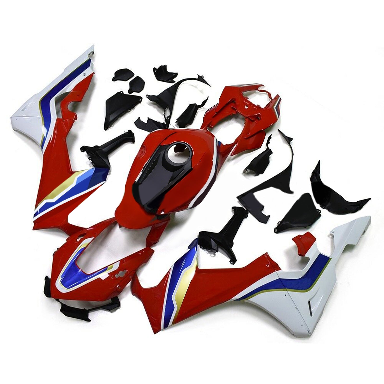 Amotopart Honda CBR1000RR 2017-2025 Kit de carenado de carrocería de plástico ABS