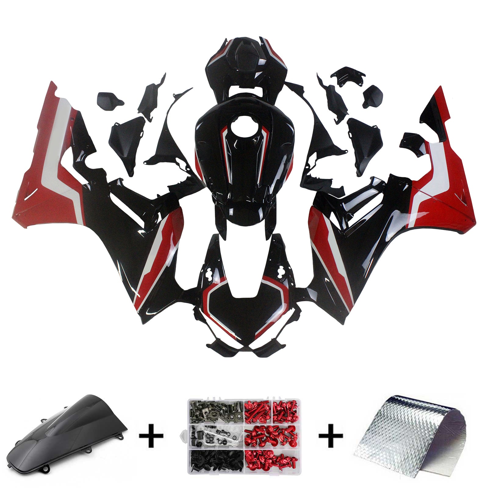 Amotopart Honda CBR1000RR 2017-2025 ABS kunststof carrosseriekuipset