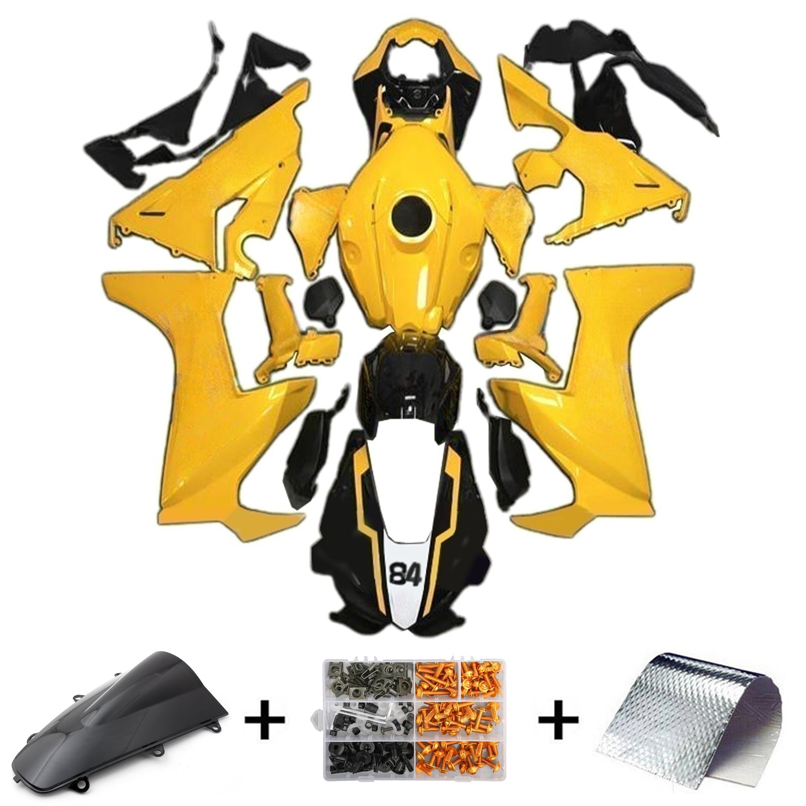 Injectiekuipset Honda CBR1000RR 2017-2025 ABS kunststof carrosserie