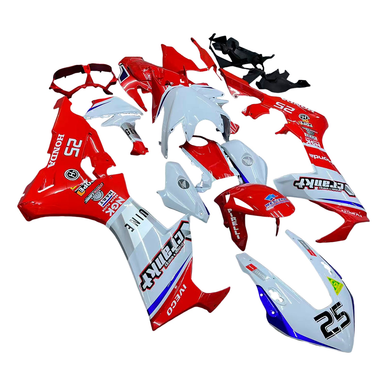 Injectiekuipset Honda CBR1000RR 2017-2025 ABS kunststof carrosserie