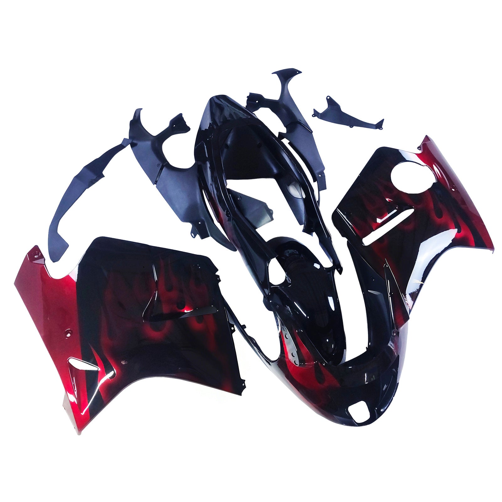 Kit carena Amotopart Honda CBR1100XX SuperBlackBird 1996-2007