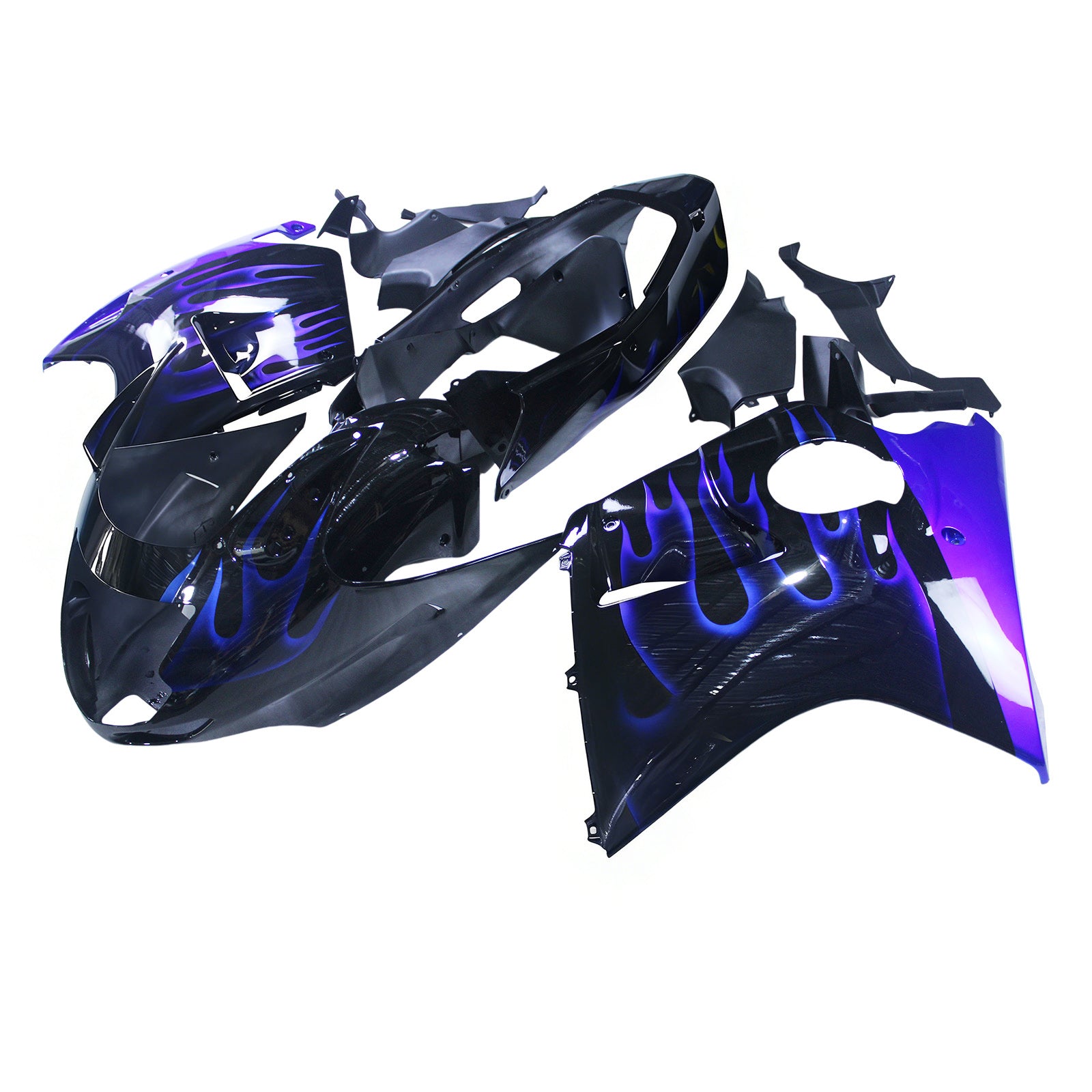 Kit de carénage Amotopart Honda CBR1100XX SuperBlackBird 1996-2007