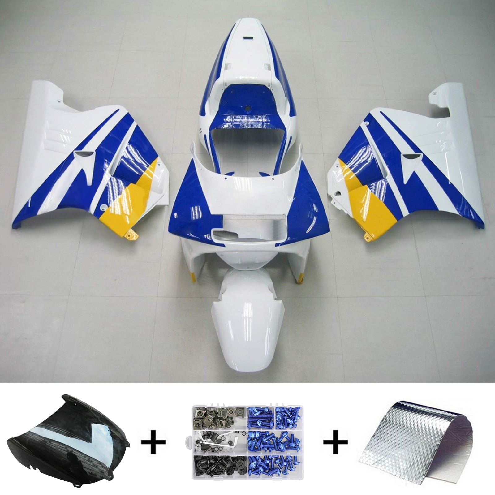 Kit de carénage Amotopart Honda NSR250 PGM-3 1990-1993