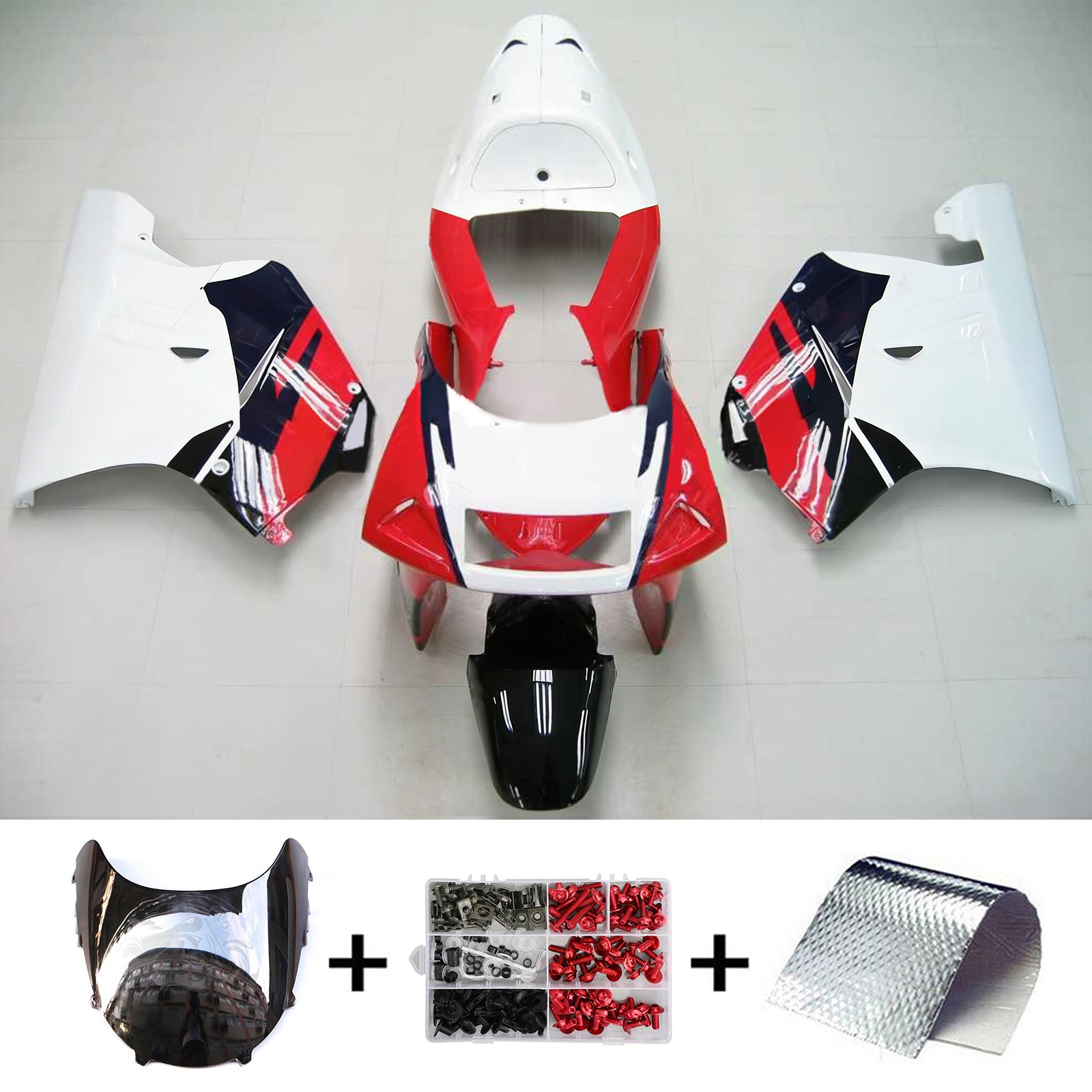 Amotopart Honda NSR250 PGM-4 1994-1996 Korirakenne ABS-muovi