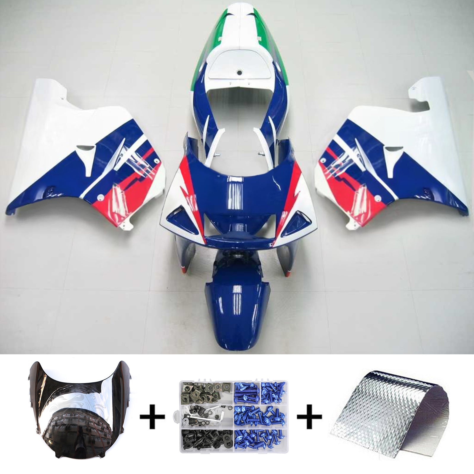 Amotopart Honda NSR250 PGM-4 1994-1996 Korirakenne ABS-muovi