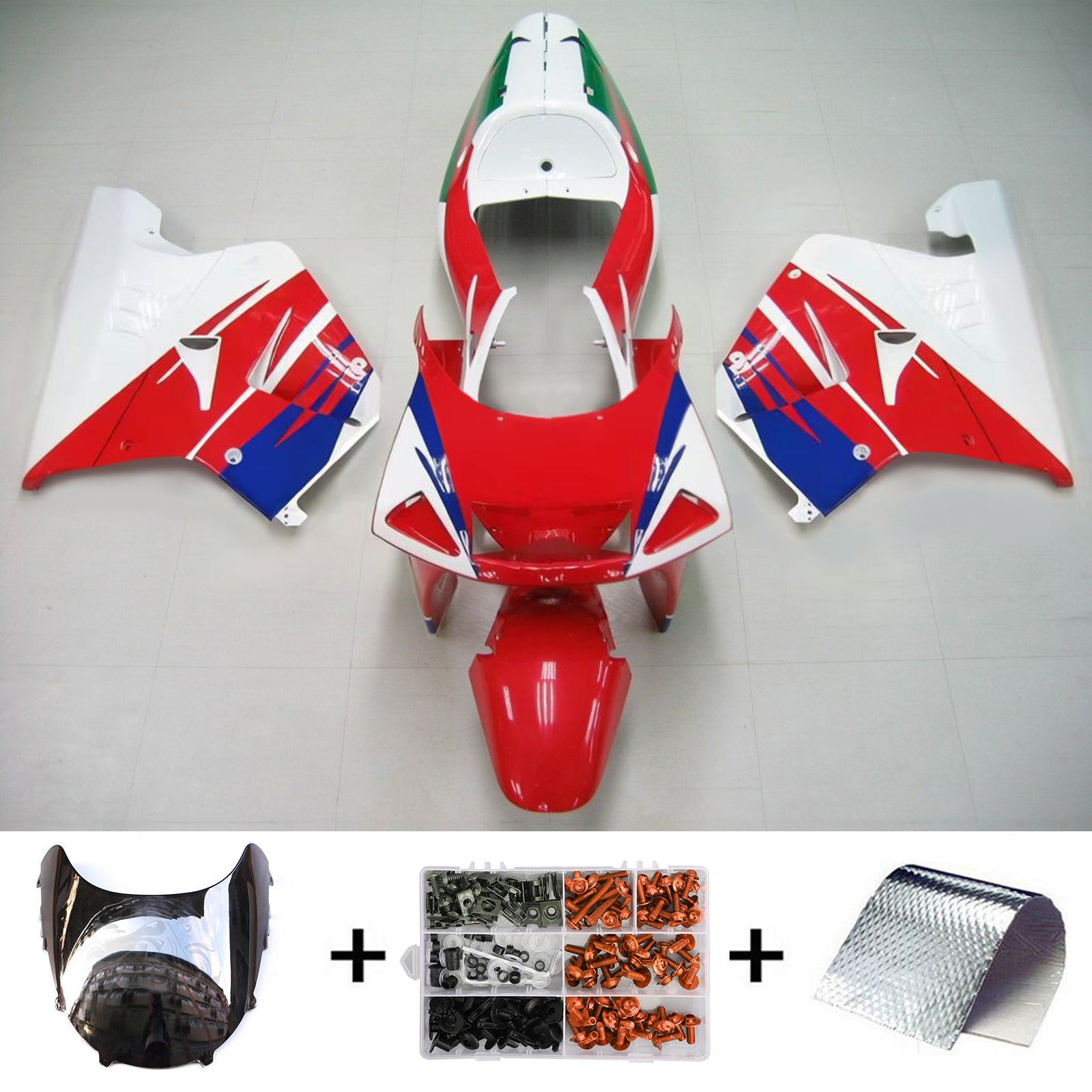 Amotopart Honda NSR250 PGM-4 1994-1996 Korirakenne ABS-muovi
