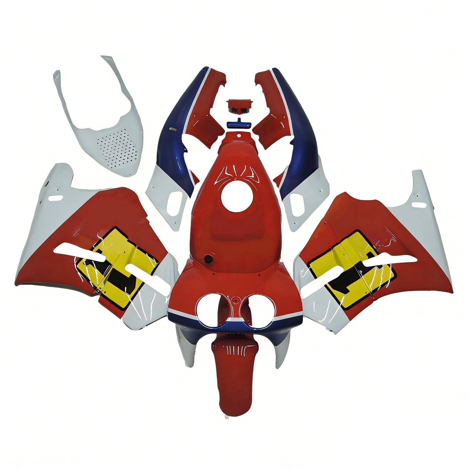 1988-1992 Honda VFR400R NC30 injectiekuipset ABS kunststof carrosserie