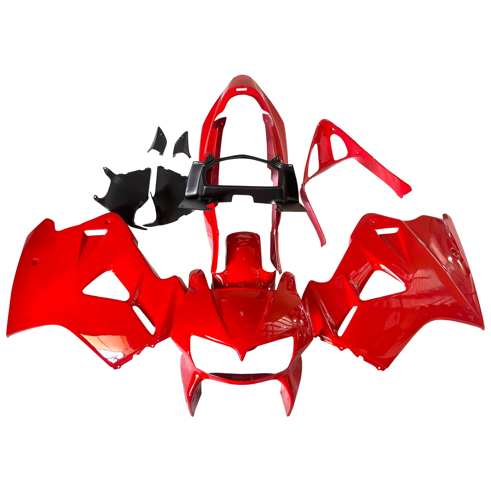 Amotopart Honda VFR800 1998-2001 Kit Square Plastic Abs
