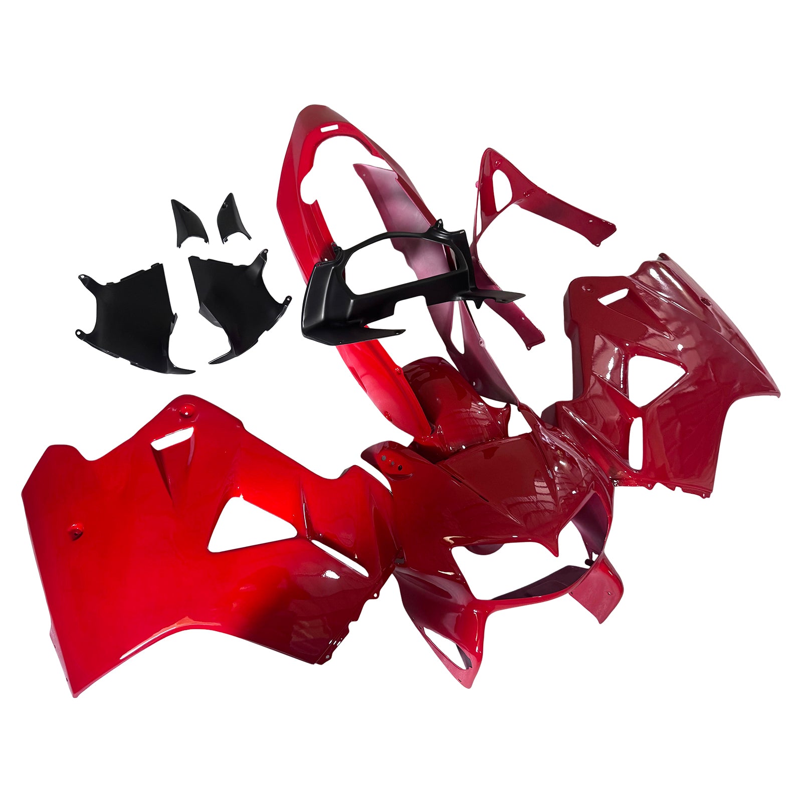 Amotopart Honda VFR800 1998-2001 Kit Square Plastic Abs