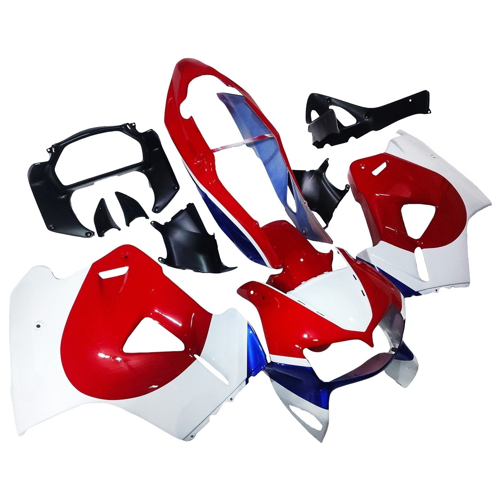 Kit de carénage d'injection Honda VFR800 1998-2001, carrosserie en plastique ABS