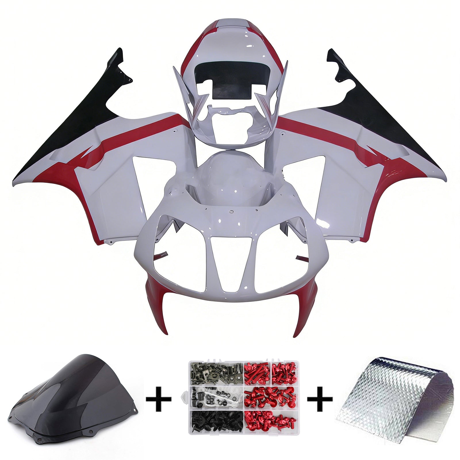 Kit de carénage d'injection Honda VTR1000 RC51 2000-2006, carrosserie en plastique ABS