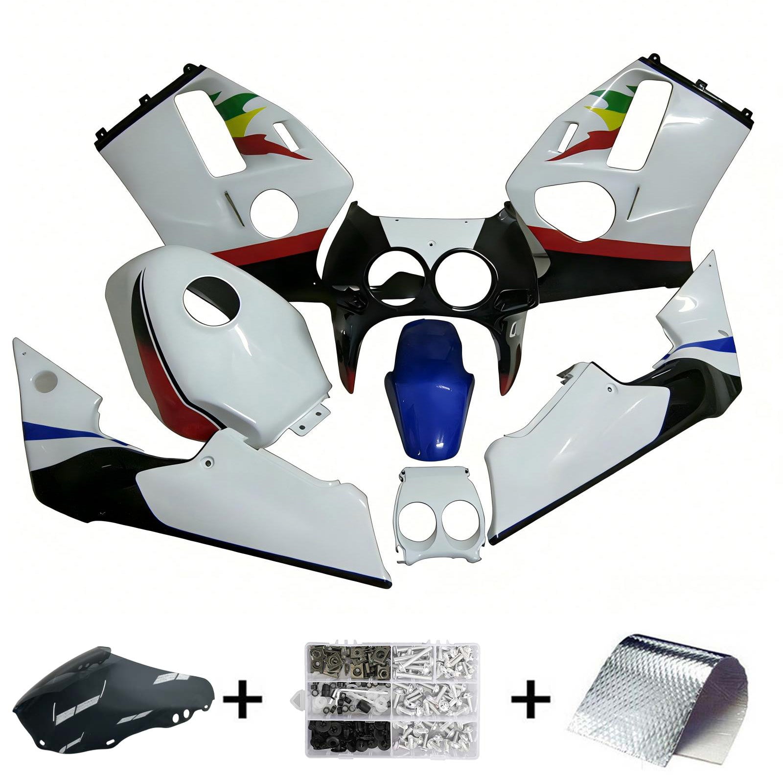 Injectie kuien kit carrosserie voor Honda CBR250RR MC19 1988-1989