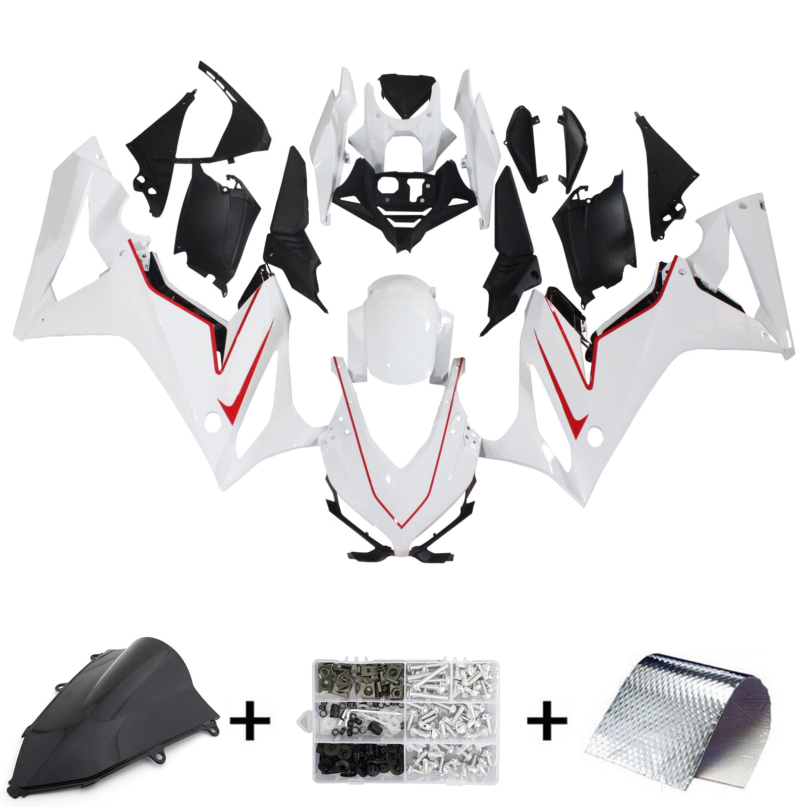 2019-2020 Honda CBR650R Kit de carénage d'injection carrosserie plastique ABS
