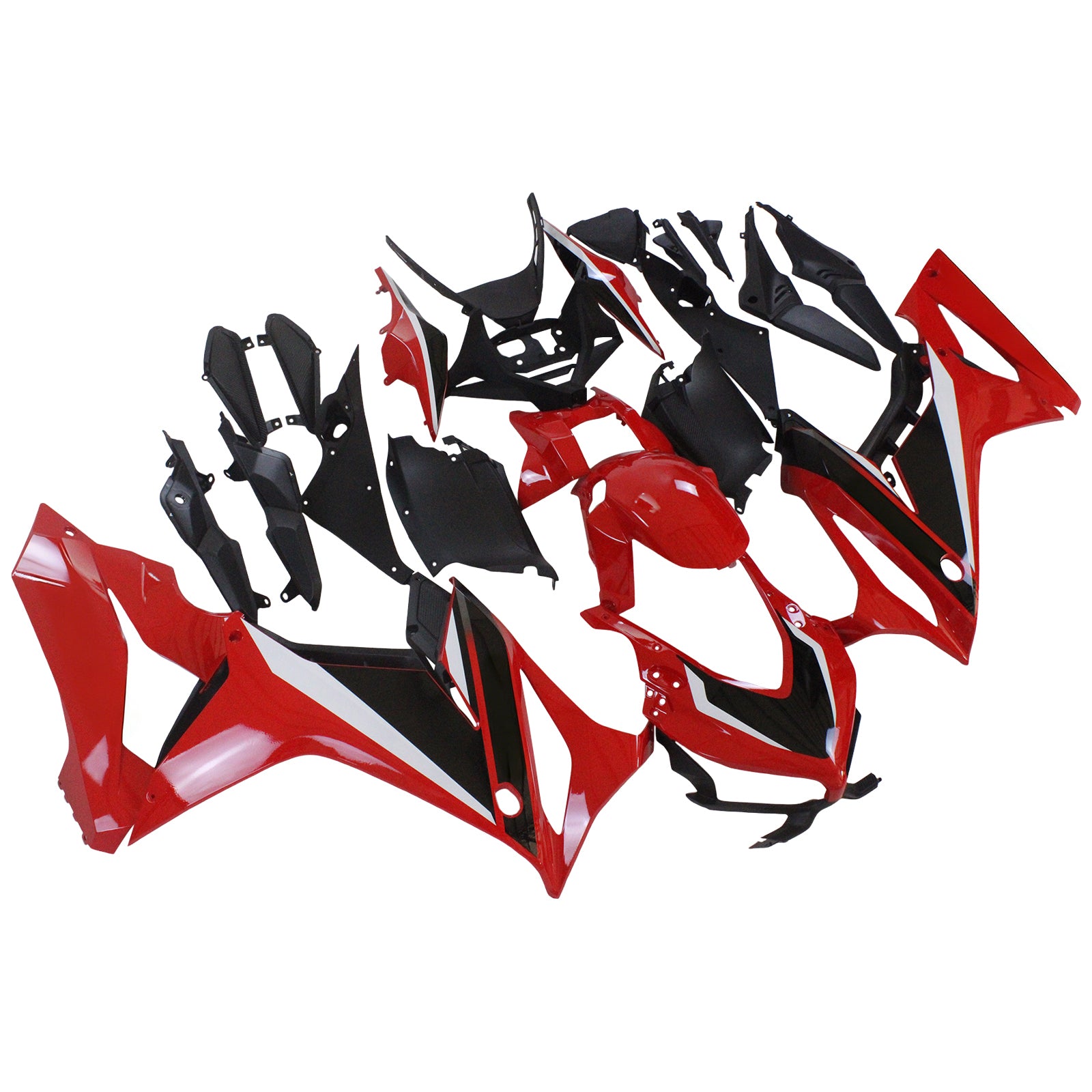 Amotopart Honda CBR650R 2019-2020 Kit Carénage Carrosserie Plastique ABS