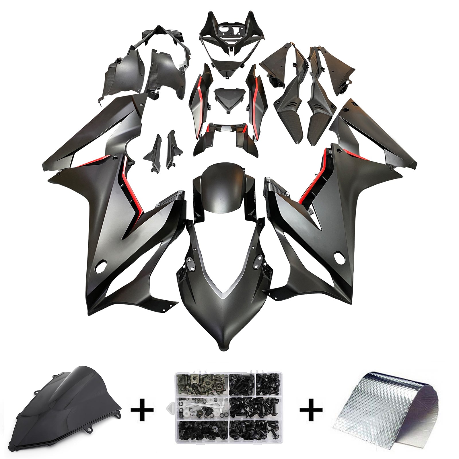 2019-2020 Honda CBR650R Vbrizgavalni komplet plastičnih teles ABS