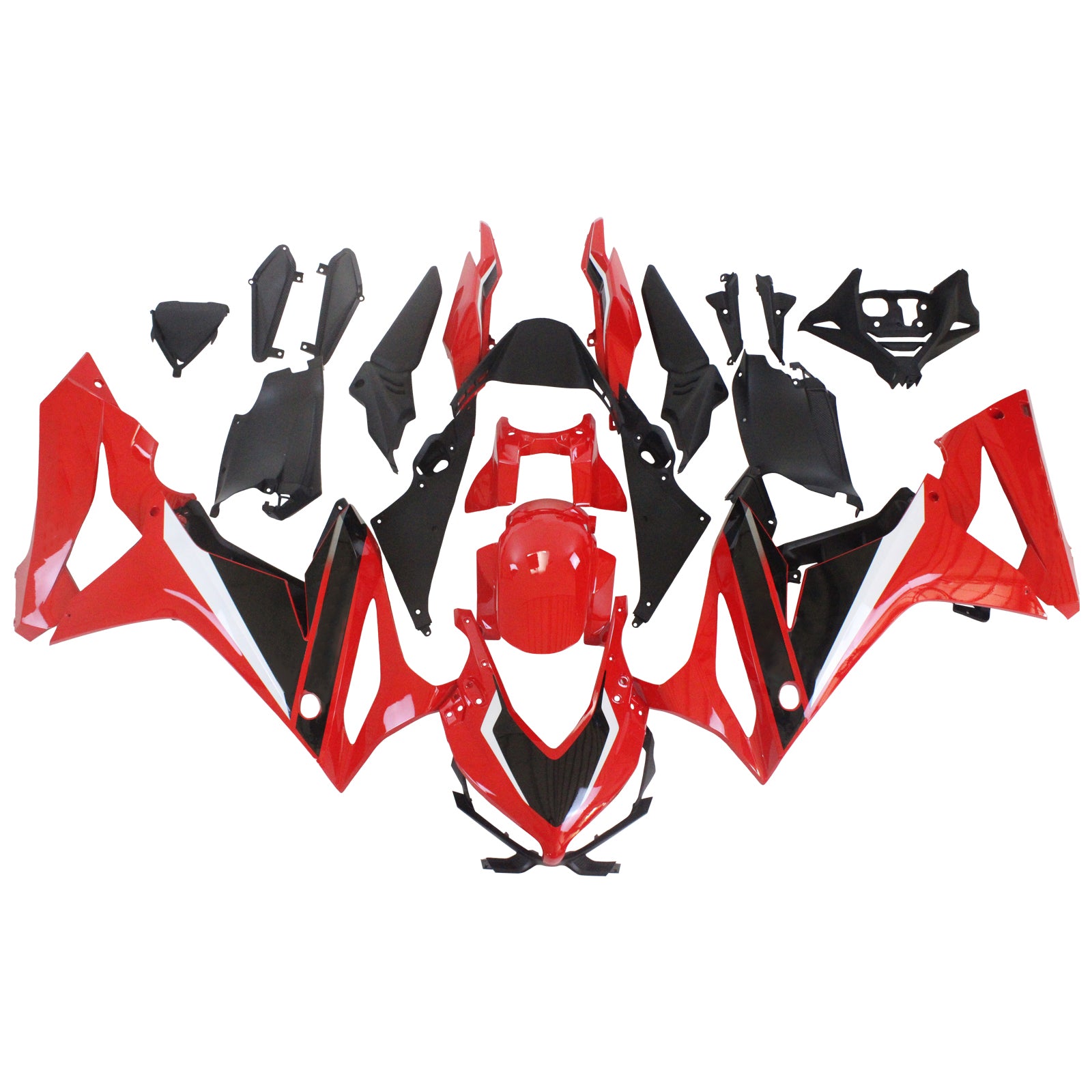 Amotopart Honda CBR650R 2021-2022 Kit Carrosserie Plastic ABS