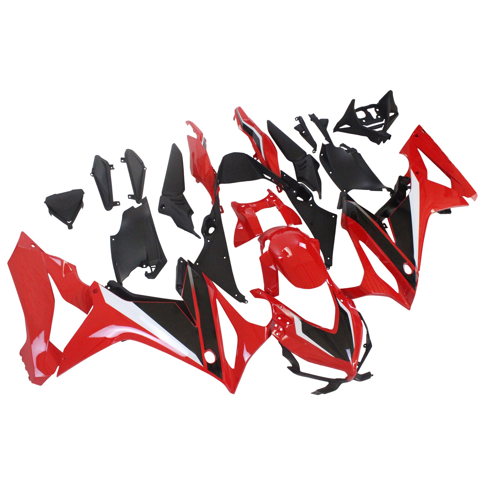 Amotopart Honda CBR650R 2021-2022 Kit Carénage Carrosserie Plastique ABS