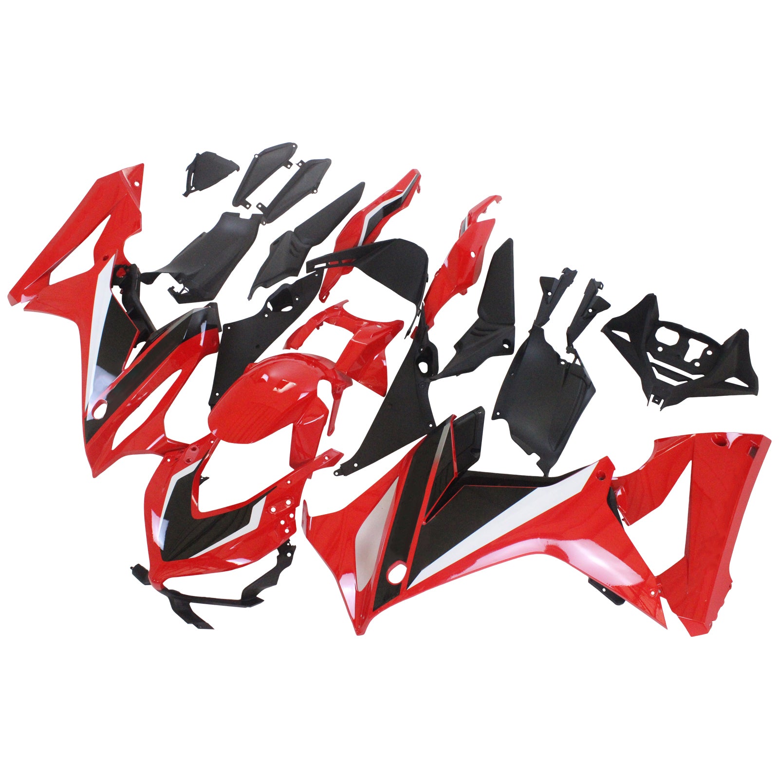 Amotopart Honda CBR650R 2021-2022 Kit Carénage Carrosserie Plastique ABS