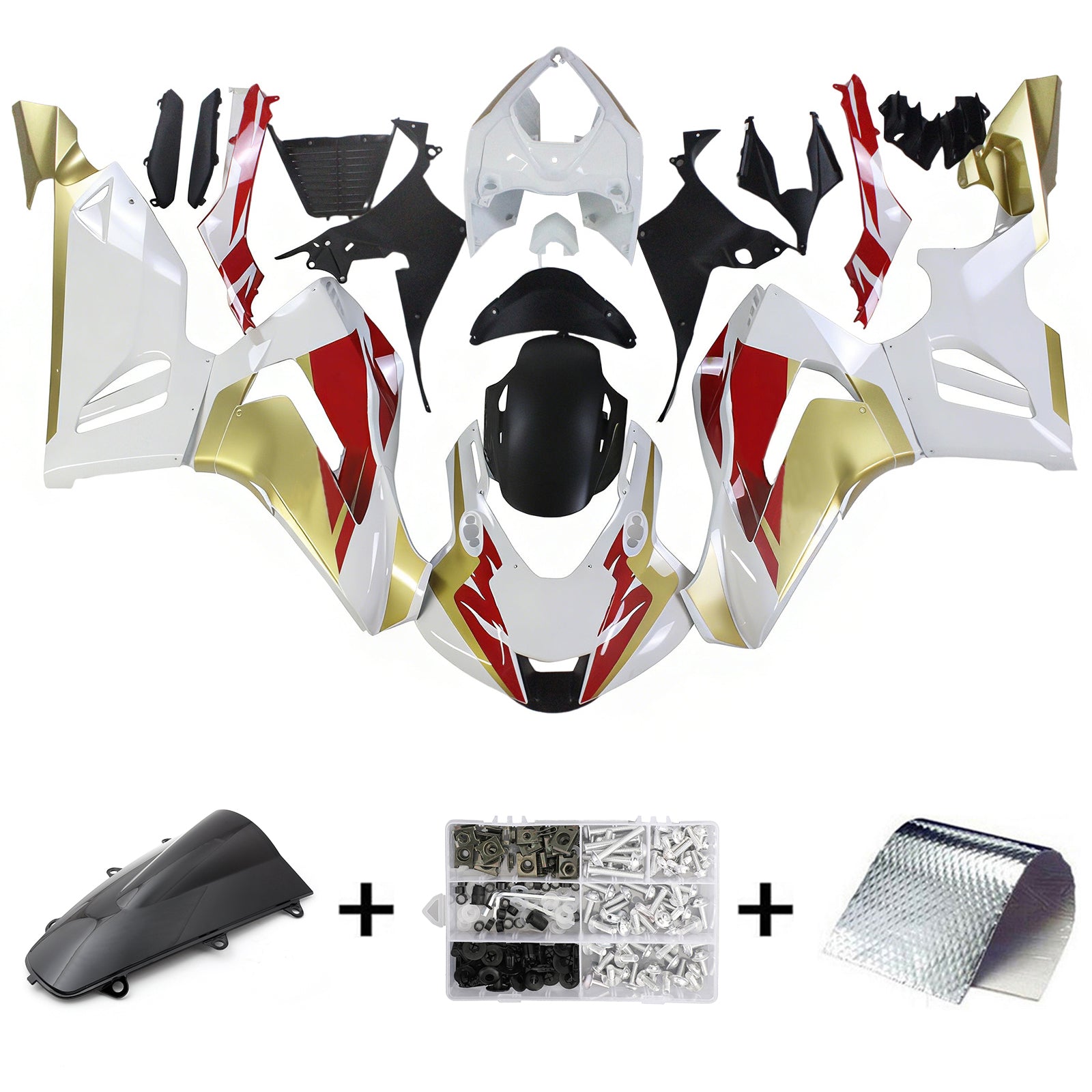2020-2022 Honda CBR1000RR-R ABS muovinen korin ruiskutussuojasarja
