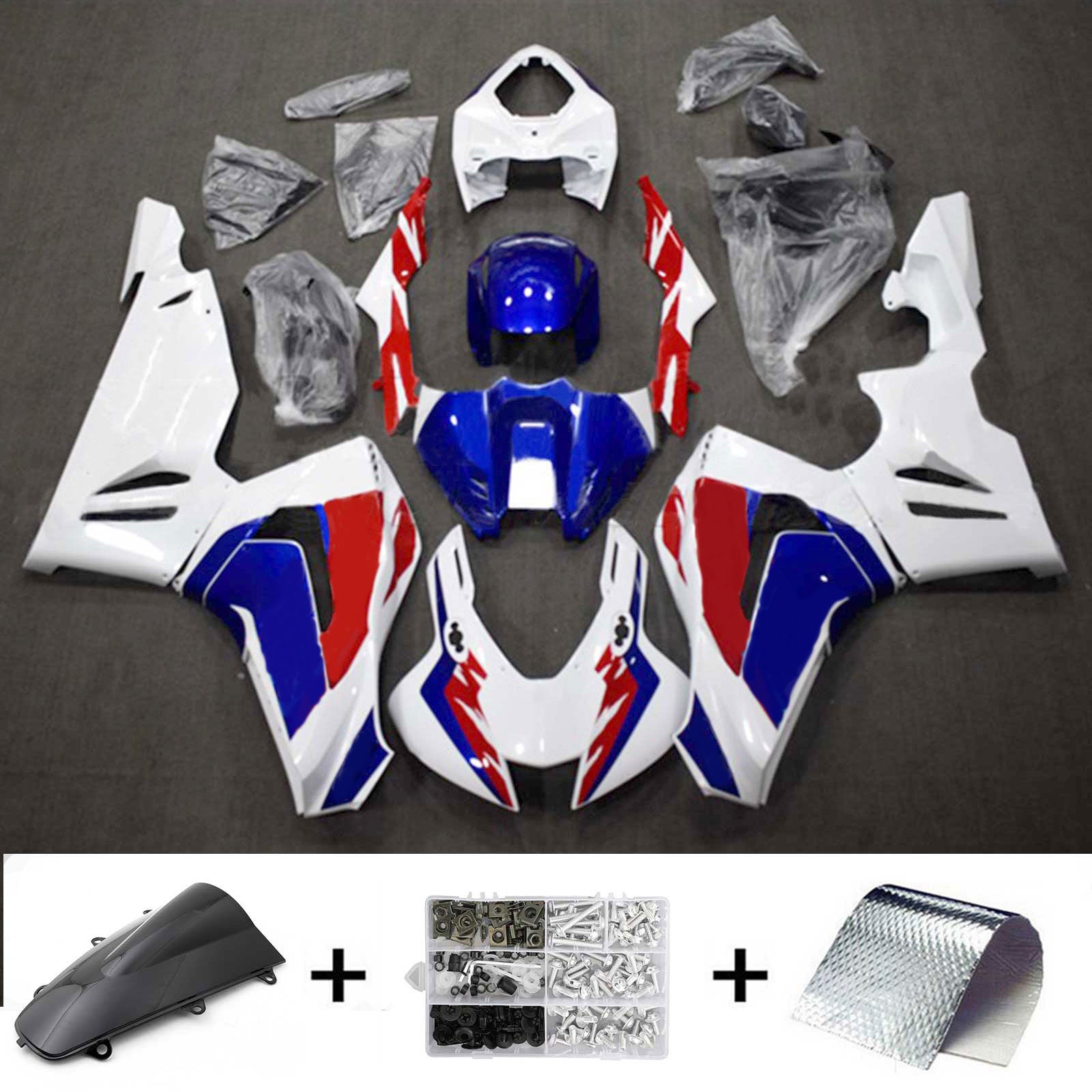 Kit de deficiencia inyectado en plástico AB para Honda CBR1000RR-R 2020-2023