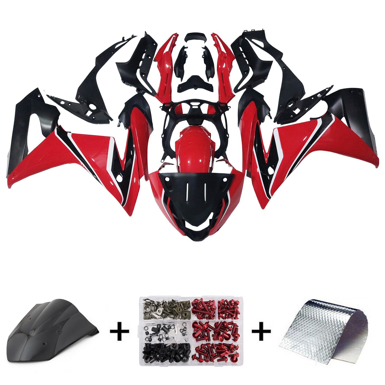 2017-2019 kit Honda CBR650F di iniezione di scheda di plastica