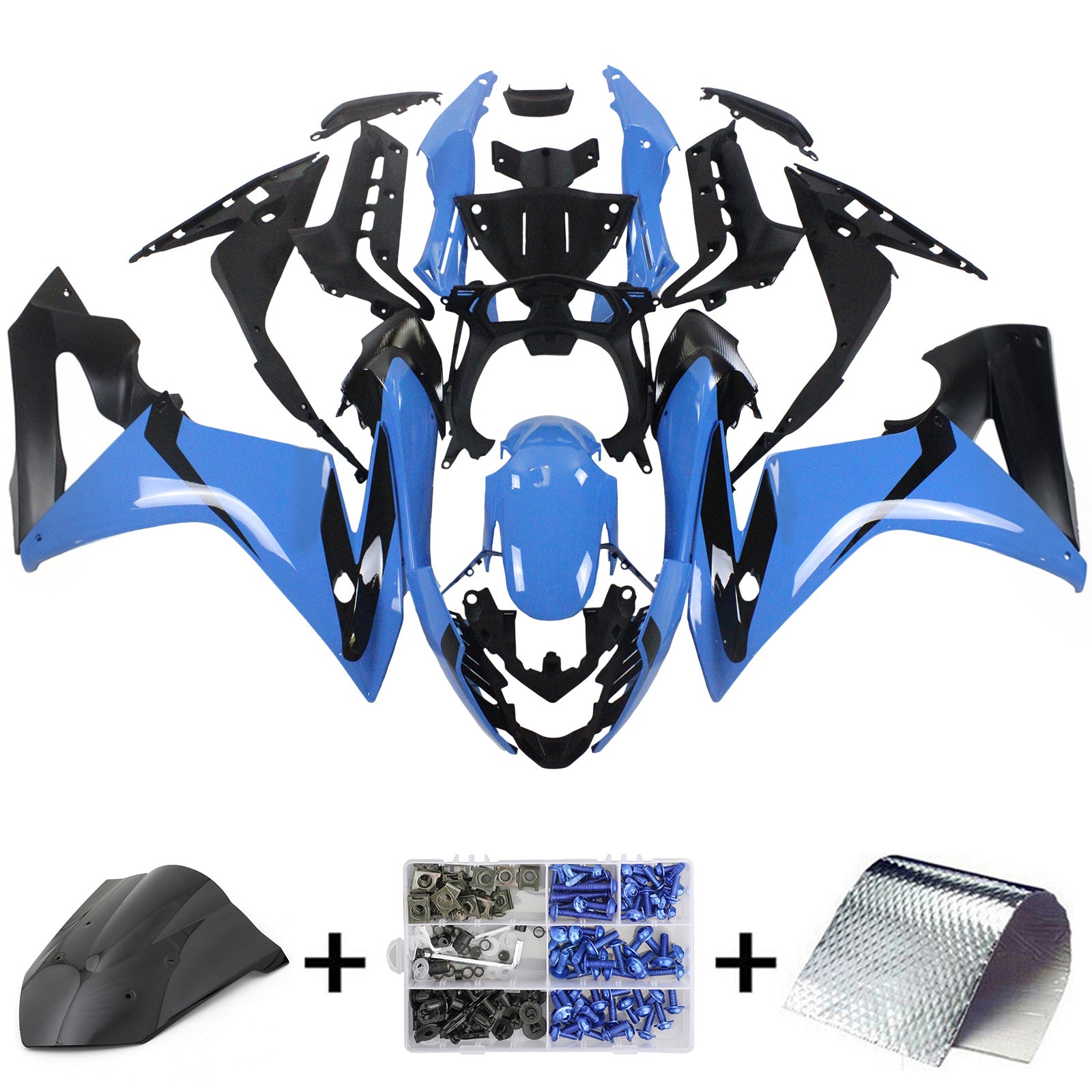 Zestaw owiewki wtrysku Plastikowe ABS dla Honda CBR650F 2017-2019