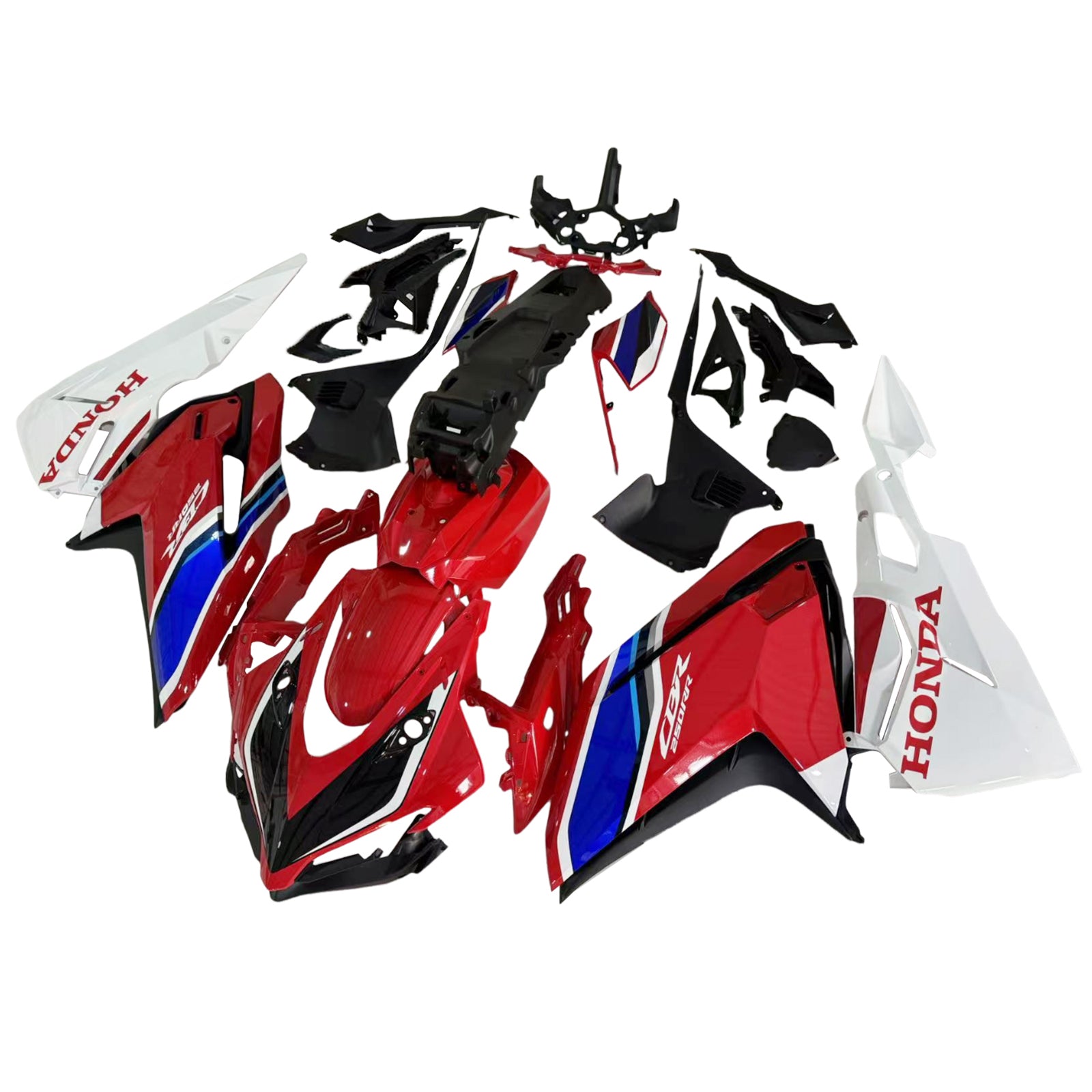 Kit de carénage d'injection Honda CBR250RR 2017-2022 Carrosserie Plastique ABS