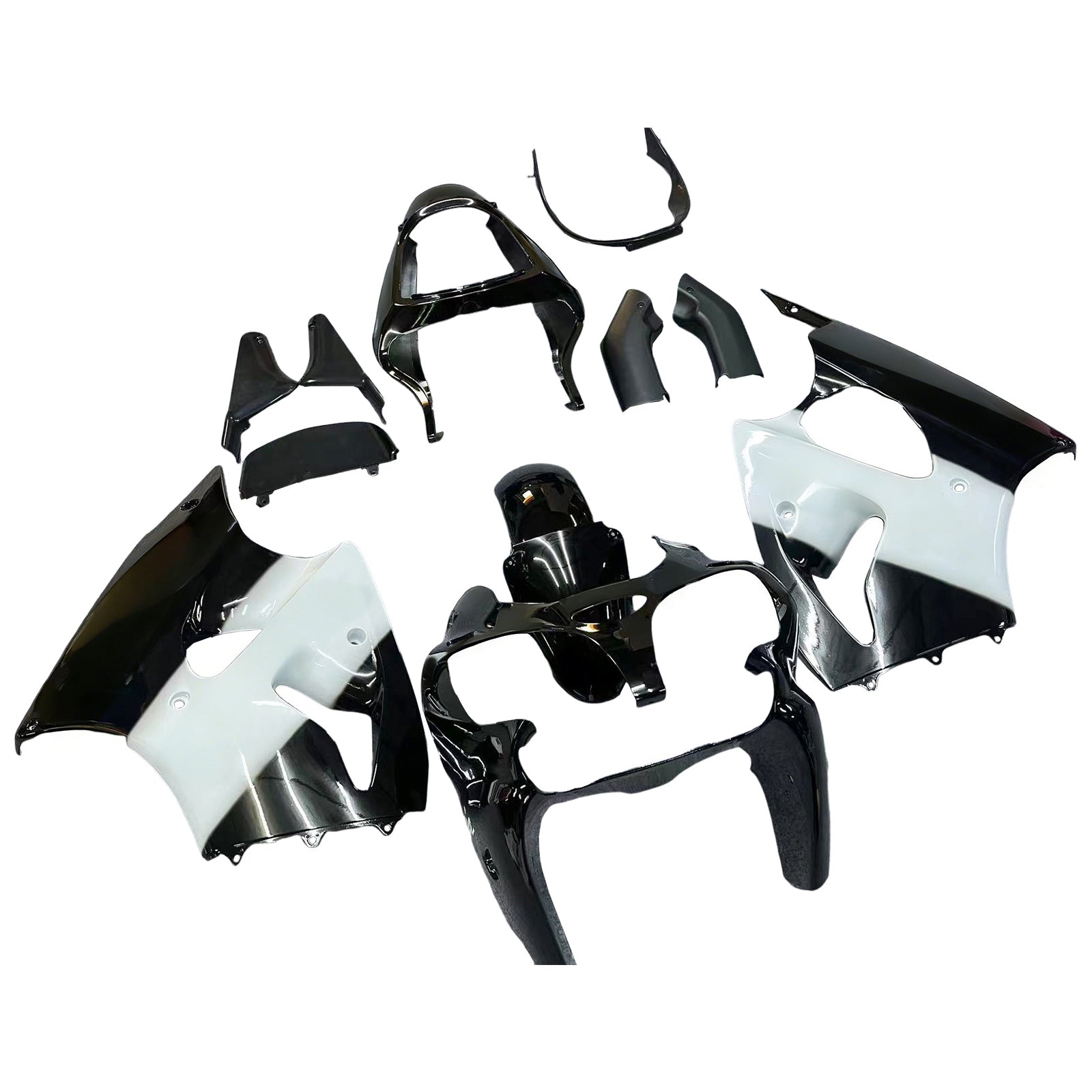 Kit de carénage Amotopart pour Kawasaki ZX6R 636 2000-2002 ZZR600 2005-2008