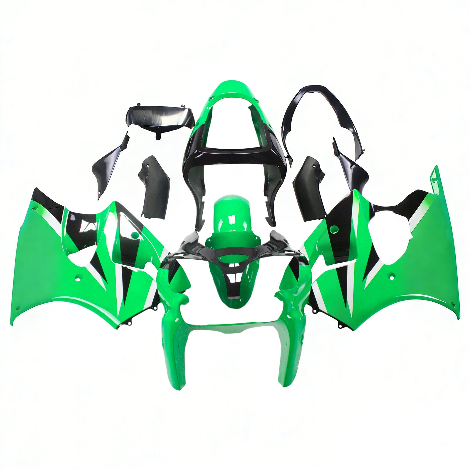 Amotopart Kuipset Voor Kawasaki ZX6R 636 2000-2002 ZZR600 2005-2008