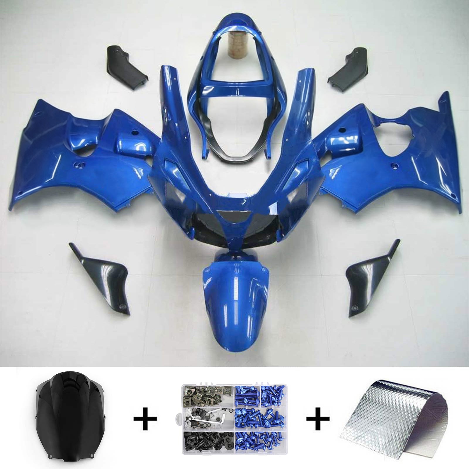 Amotopart suojasarja Kawasaki ZX6R 636 2000-2002 ZZR600 2005-2008