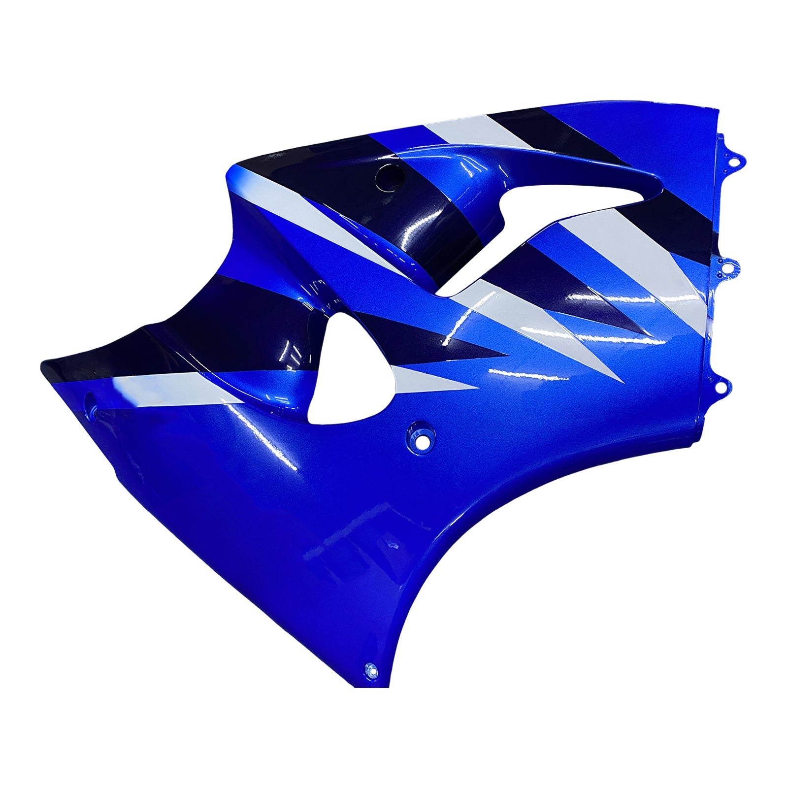 Amotopart Kawasaki ZX6R 636 2000-2002 ZZR600 2005-2008 Kit de carénage carrosserie