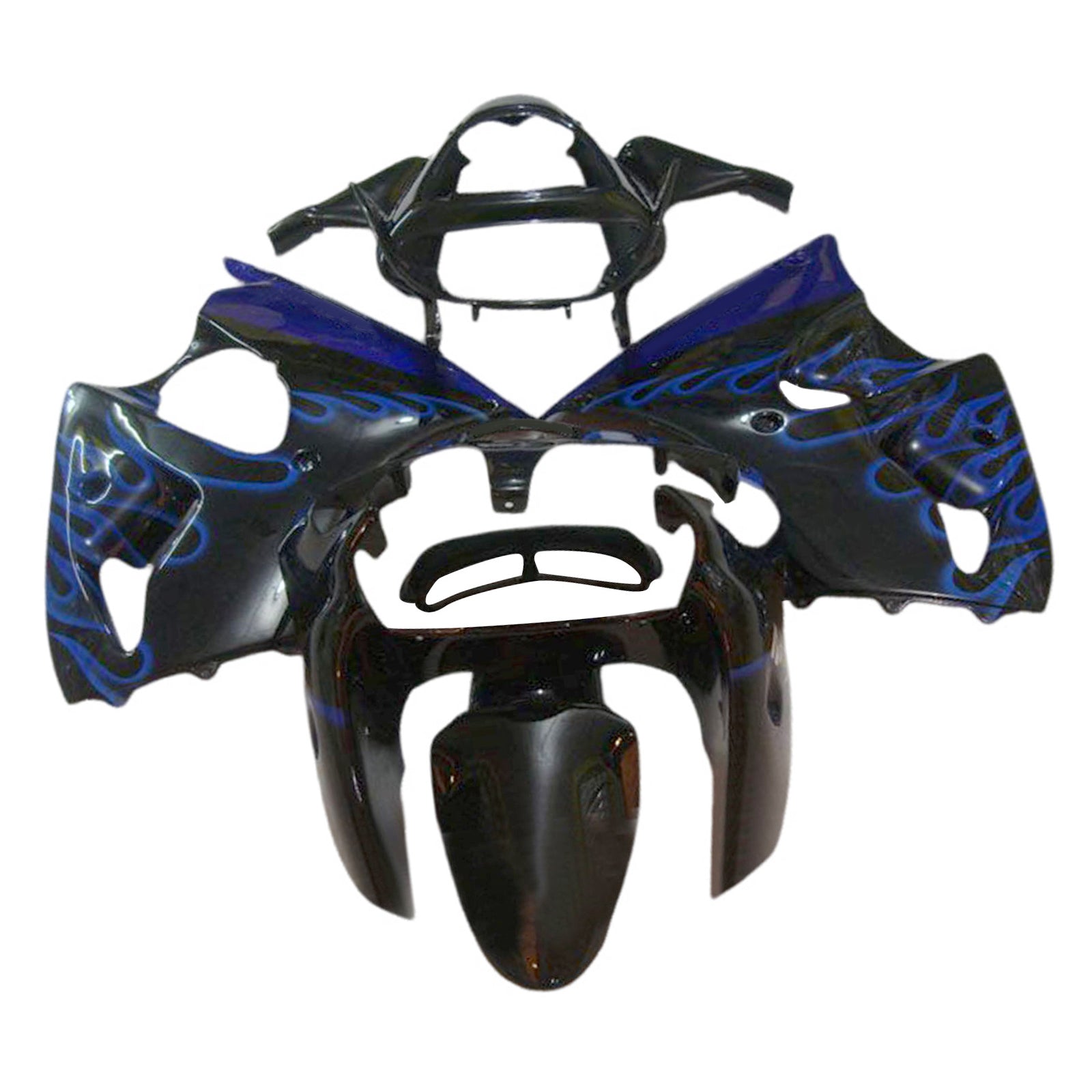 2000-2002 Kawasaki ZX6R 636 2005-2008 ZZR600 Kit de carenado de inyección de carrocería