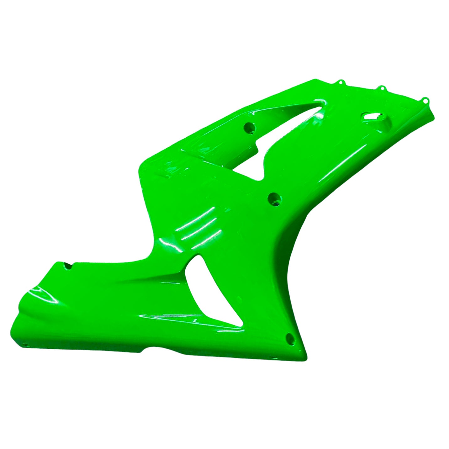 Amotopart Carénages 2003-2004 Kawasaki ZX6R 636 Zelena generična ninja