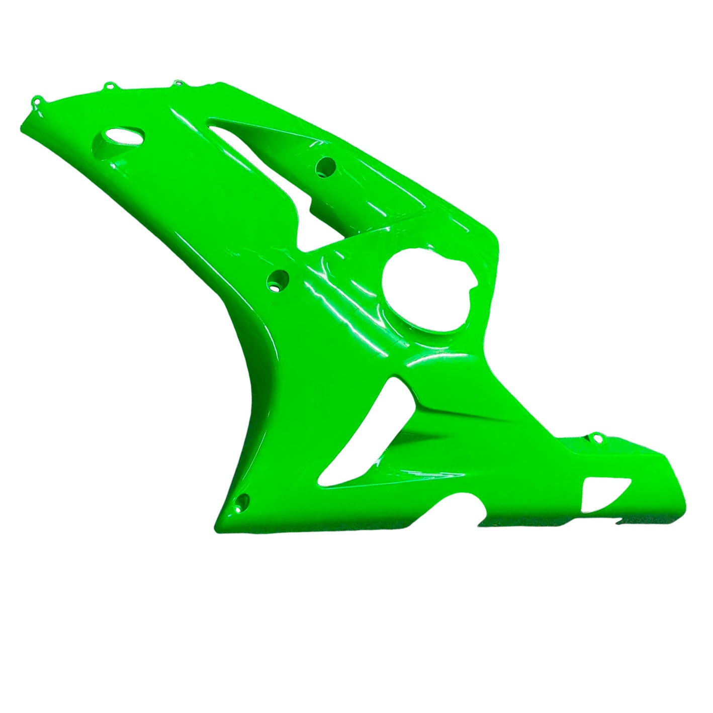 Amotopart Carénages 2003-2004 Kawasaki ZX6R 636 Zelena generična ninja