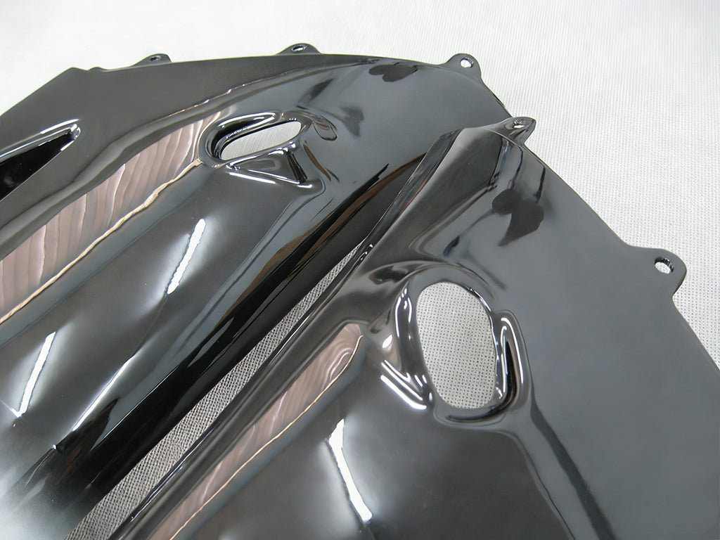 Carénages Amotopart 2003-2004 Kawasaki ZX6R 636 Black West Ninja Générique