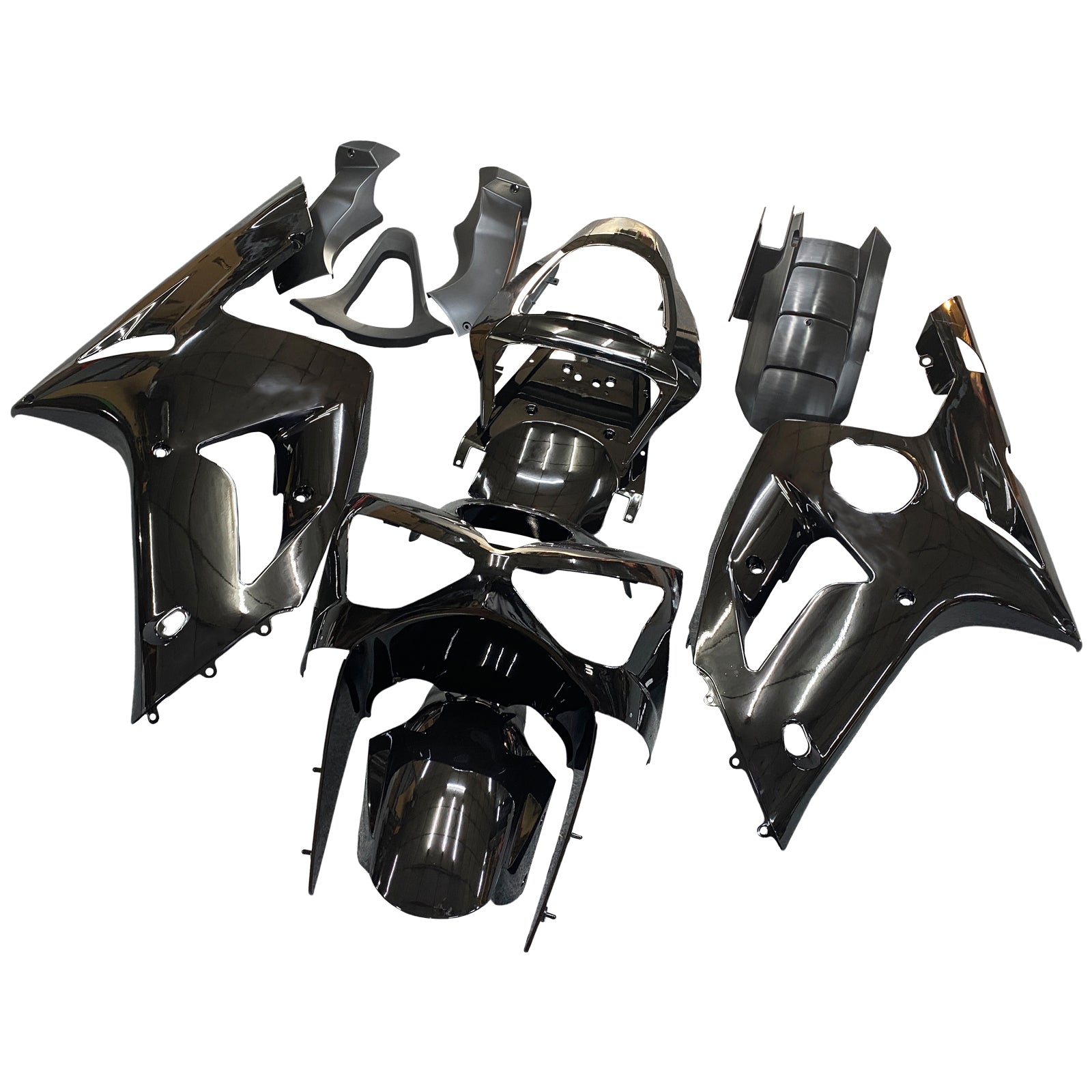 Carene Amotopart 2003-2004 Kawasaki ZX6R 636 Nero Ninja Generico