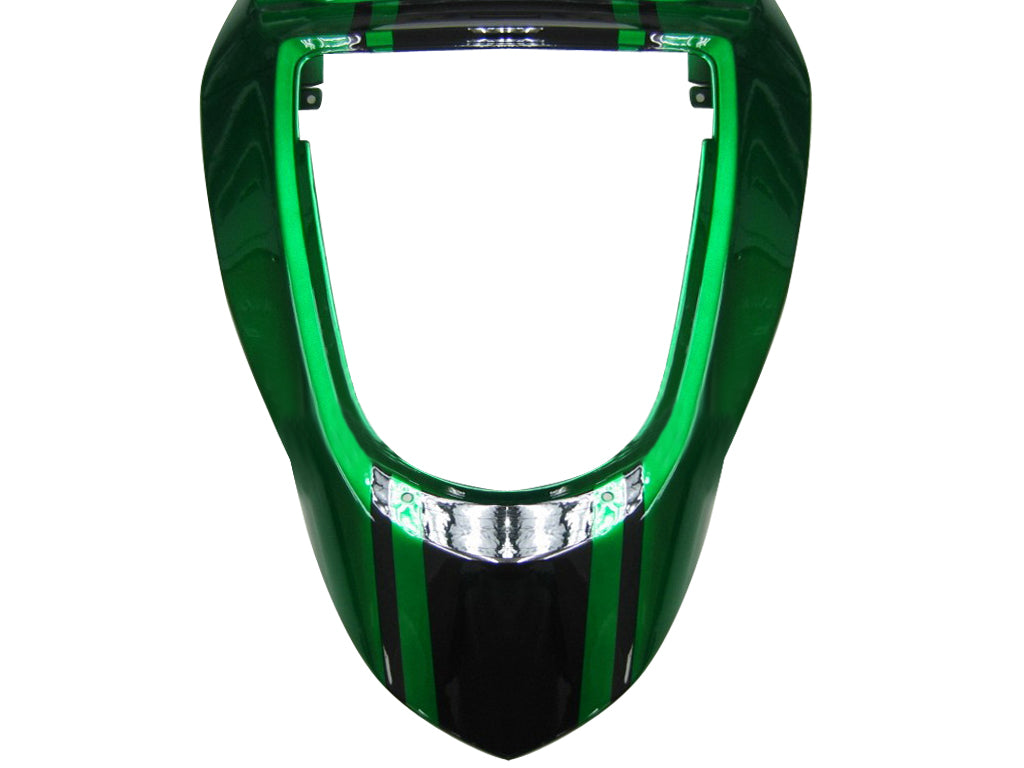 Carénages Amotopart 2003-2004 Kawasaki ZX6R 636 Vert Noir elfe Generic