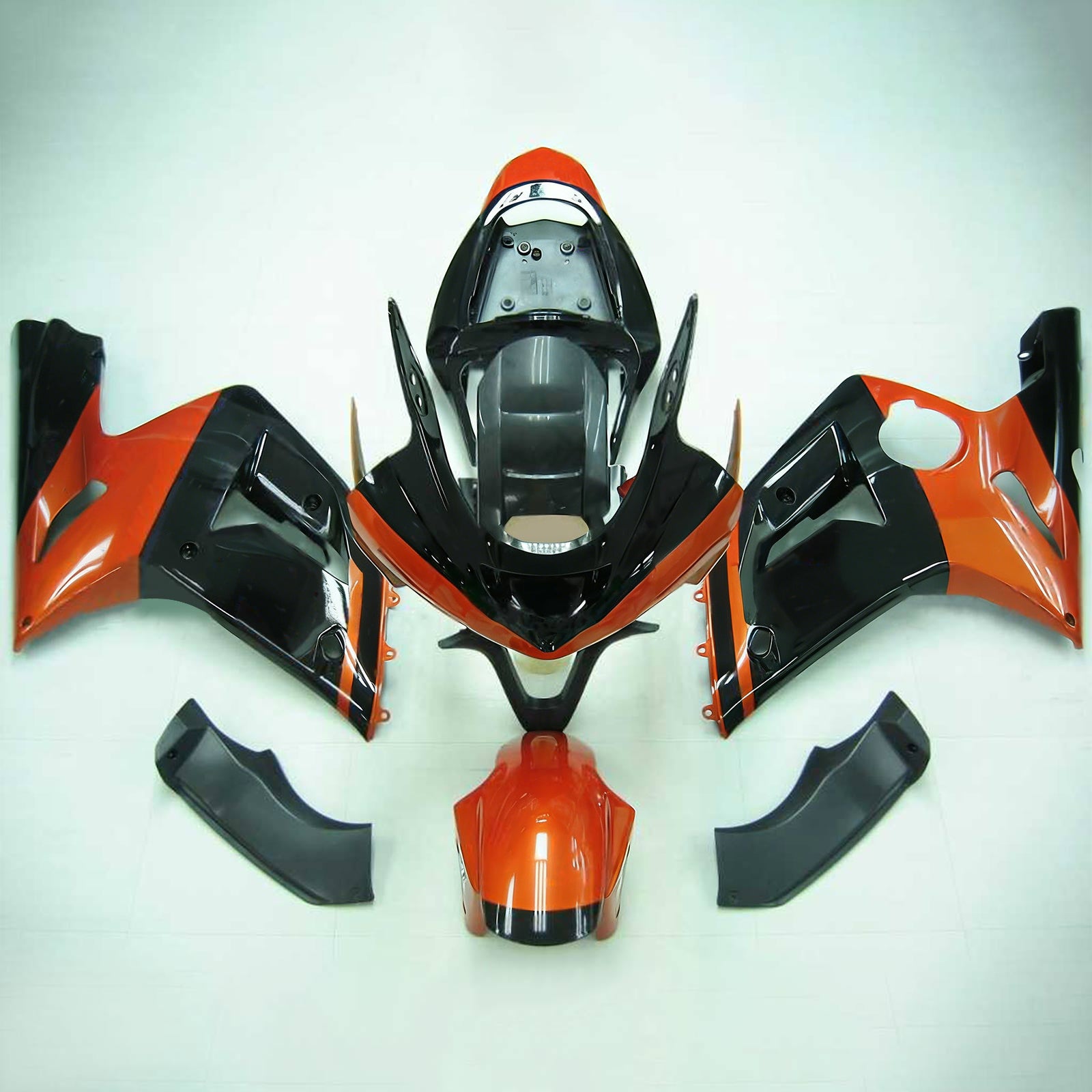 Kit de carénage Amotopart pour Kawasaki ZX6R 636 2003-2004 Générique