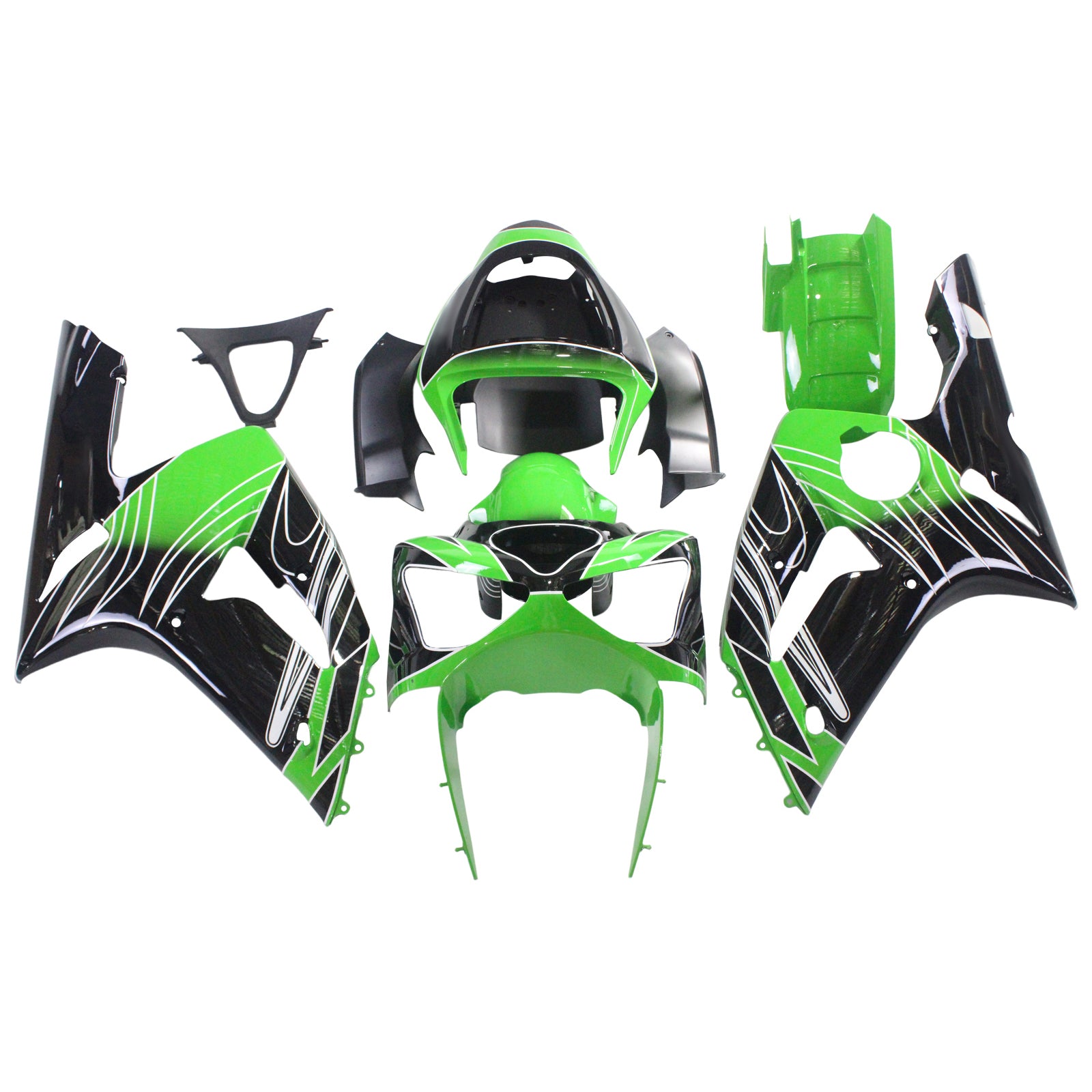 Amotopart Sealing Kit za Kawasaki ZX6R 636 2003-2004 Generic