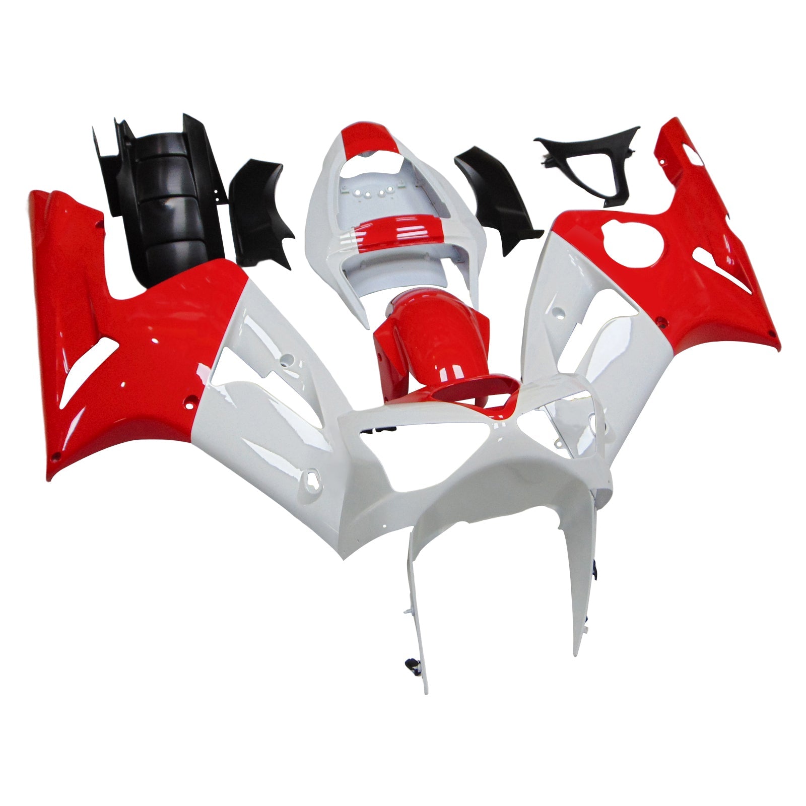 Kit de carénage Amotopart pour Kawasaki ZX6R 636 2003-2004 Générique