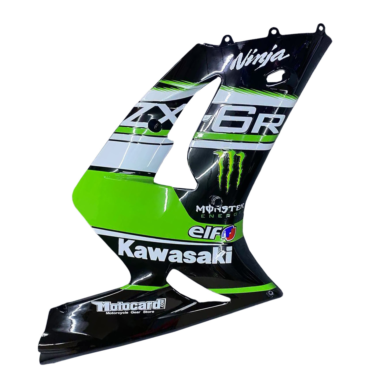 Amotopart Kawasaki ZX6R 636 2003-2004 ABS kunststof carrosseriekuipset