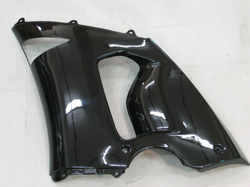 Amotopart Carénages 2005-2006 Kawasaki ZX6R 636 Black Zx6r Generico